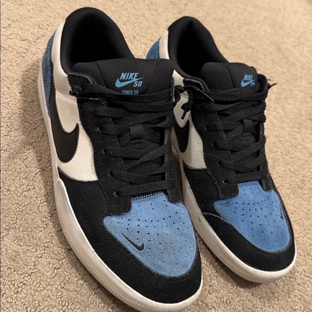 Nike SB Force 58 Dutch Blue Size 12 Style ID CZ2959-400 - Picture 4 of 7